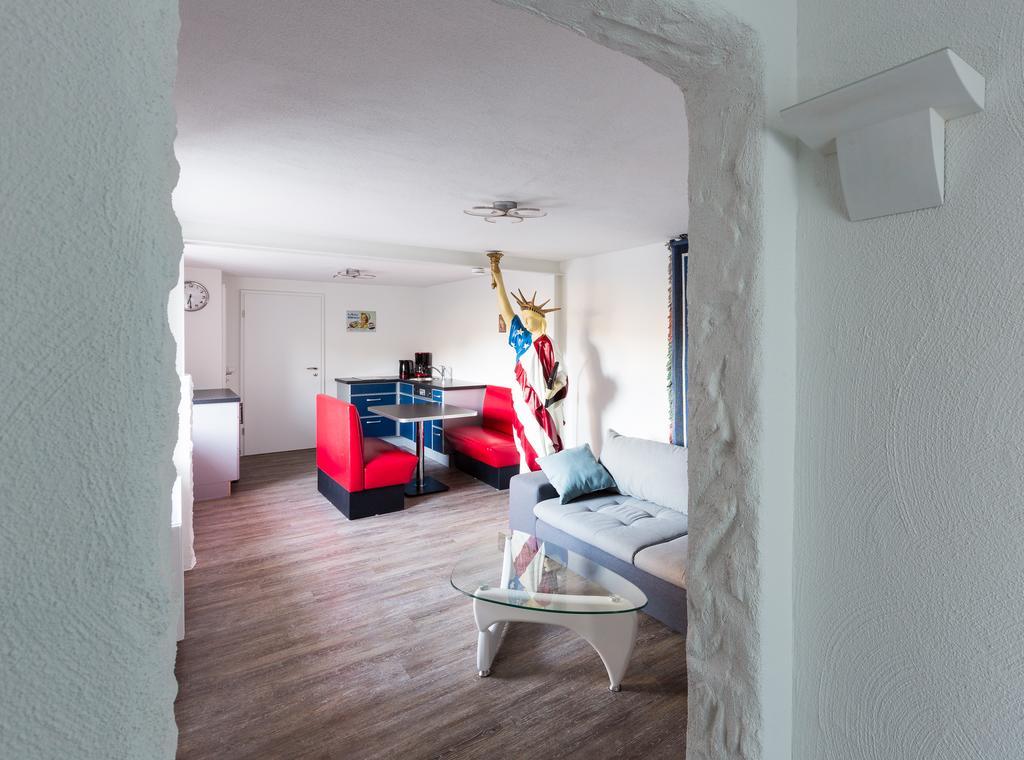 Felsenhaeuschen Apartment Monschau Bagian luar foto