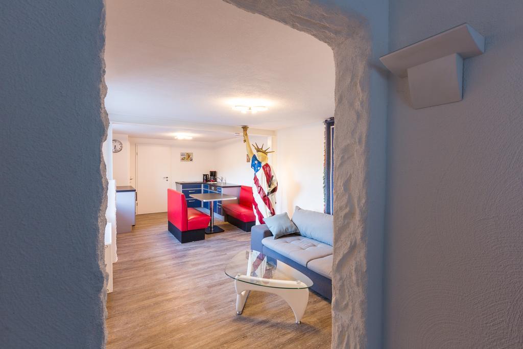 Felsenhaeuschen Apartment Monschau Bagian luar foto